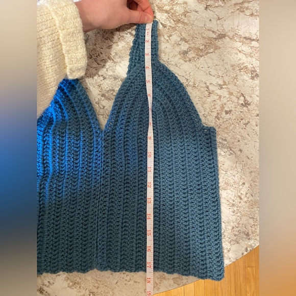 Handmade crocheted tank top - Picture 7 of 7